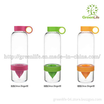 Portable Water Bottle, Citrus Zinger Lemon Juice Bottle